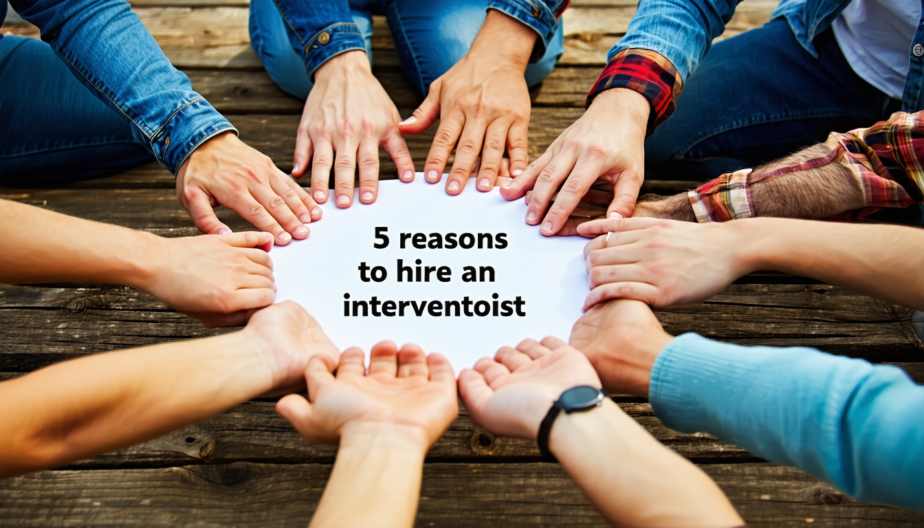 5 reasons to hire an interventionist instead of doing it alone