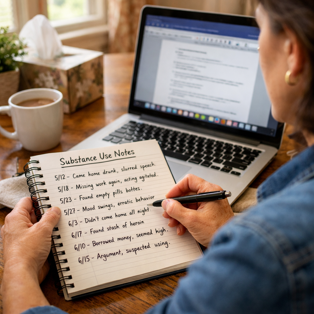 Family Intervention Checklist for Addiction PDF Guide 1 family gathering facts for addiction intervention